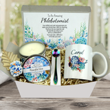 gift box for a phlebotomist newly certified with a keepsake mug