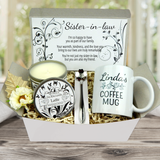 Sister-In-Law Gift Basket with Personalization