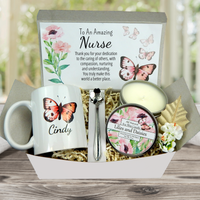 Nurse Appreciation Gift Basket Personalized and Meaningful