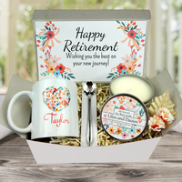 Retirement Gift for Women with Personalized Mug