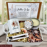 Customized Coffee Mug and Candle Combo in a Special Gift Basket