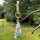 Personalized Initial Purse Charm: Artisan Handbag Accessory