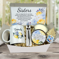 Personalized Sister Gift Basket with the Perfect Theme