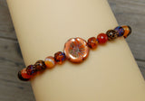 nature themed jewelry flower bracelet