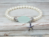 ocean themed bracelet starfish charm jewelry