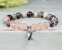 breast cancer awareness bracelet survivor jewelry