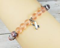 breast cancer awareness bracelet survivor jewelry