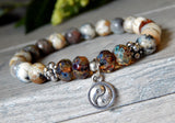 yin yang charm balancing bracelets