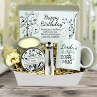 Happy Birthday Gift Box with Personalized Mug