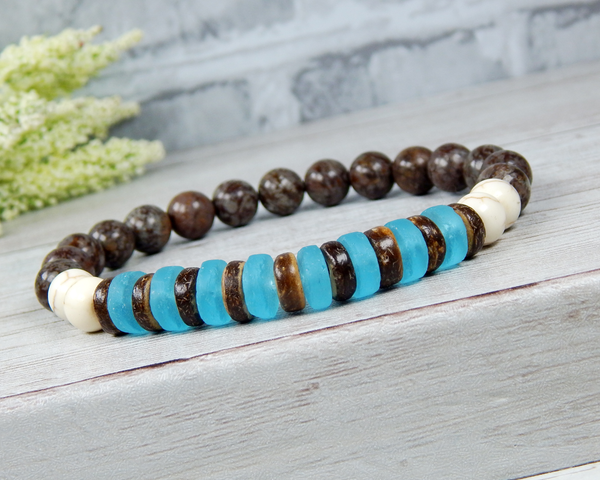 The Olive Wood Bracelet - BeachBu, LLC.