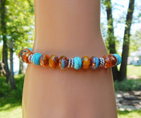 orange bracelet
