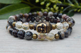 buddha jewelry with gemstones
