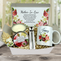 Mother-in-law Personalized Gift Basket for Birthday, Mother's Day or Christmas