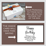 Birthday Gift Basket for Women - Custom Gifts for Her Birthday