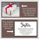 Personalized Sister Gift with Coffee Mug