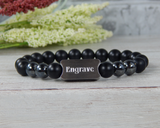 personalized mens bracelets - engraved jewelry