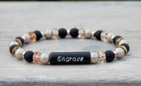 mothers bracelet engraved jewelry
