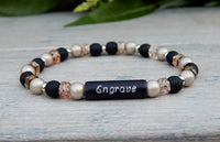 engraved jewelry mothers gift custom bracelets