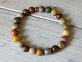 river jasper bead bracelets