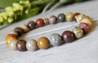 natural gemstone beaded bracelets