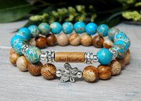 jasper gemstone bracelets