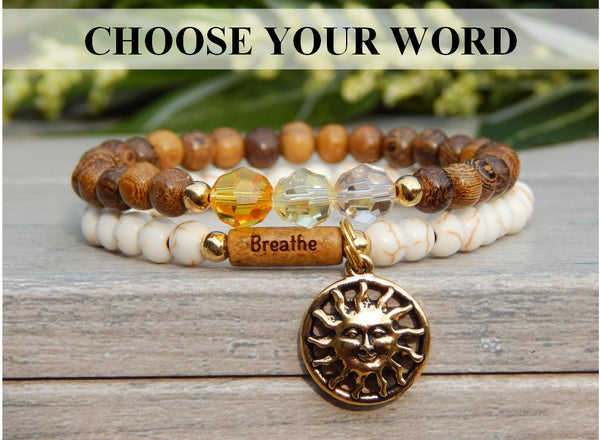 Charm Bracelets Bracelet With Inspirational Message Bracelet
