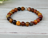 cherry creek jasper bracelet handmade gemstone jewelry