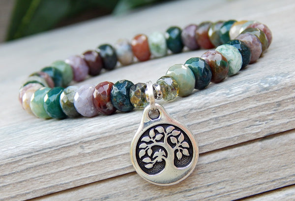 tree of life beaded bracelet