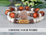 beaded bohemian bracelet