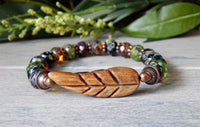 leaf bracelet