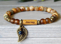 bracelet inspiration message breathe word bead