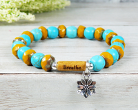 yogi bracelet yoga lifestyle boho hippie jewelry
