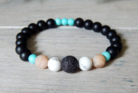 mens gemstone bracelets