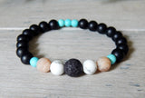 mens gemstone bracelets