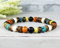 beaded bracelet for men handmade artisan