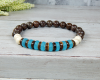 mens beach jewelry beaded bracelets for boyfriend