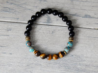 mens beaded bracelets