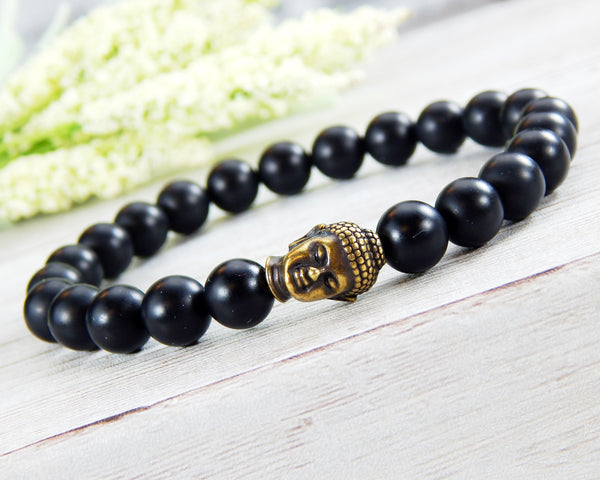 mens buddha bracelet