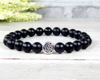celtic knot jewelry for men black beaded irish jewelry