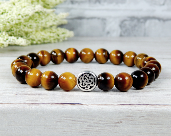 Amazon.com: Tiger Eye Bracelet Men