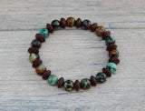 mens bracelet african turquoise