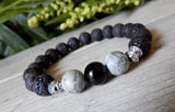 mens black bracelets