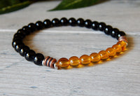 mens small bead bracelets