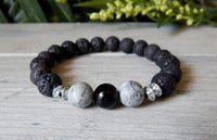 mens lava bracelets
