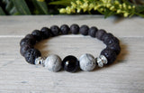 mens lava bracelets