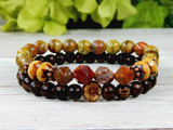 earthy bracelet nature jewelry