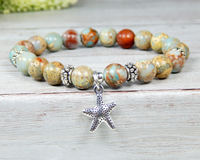 beach themed gifts ocean inspired jewelry starfish charm