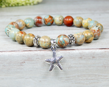 beach themed gifts ocean inspired jewelry starfish charm