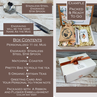 Get Well Soon Gift Box with Healing Herbal Teas and Keepsake Mug