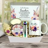 Teacher Appreciation Gift - Teachers Day Gift - Birthday, Christmas, Thank You